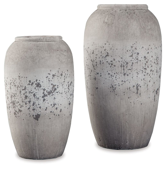Dimitra - Brown/Cream - Vase Set