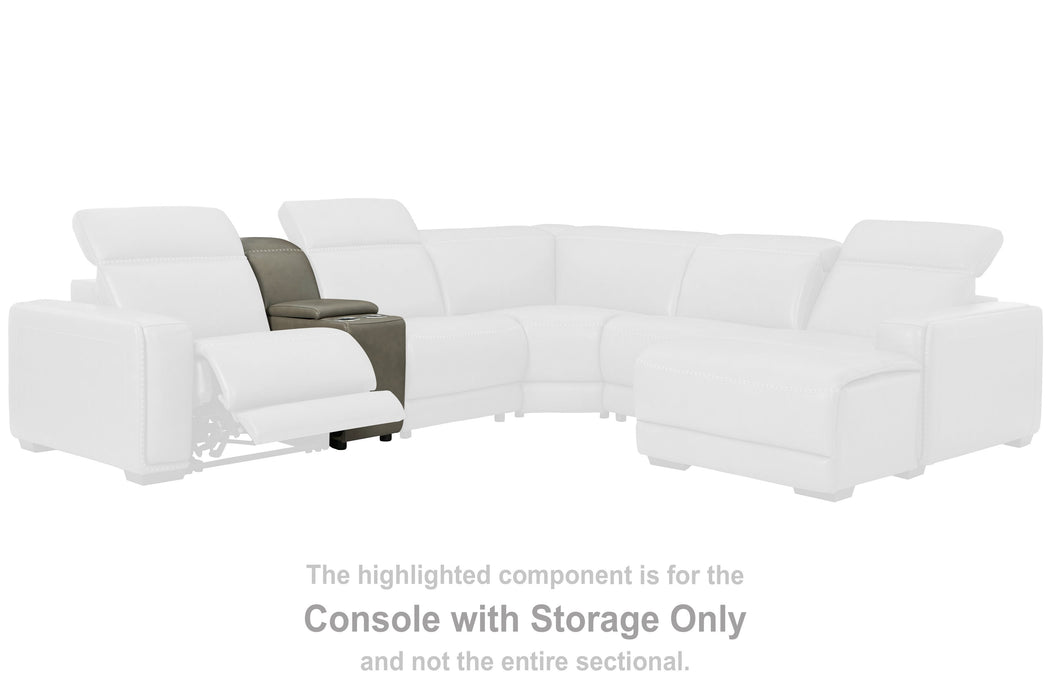 Correze - Gray - Console With Storage