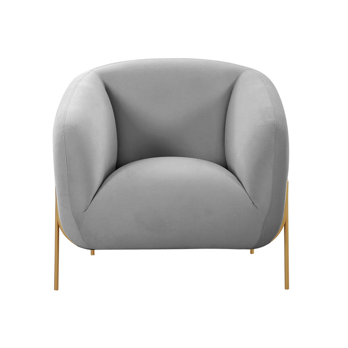 Kandra - Velvet Accent Chair