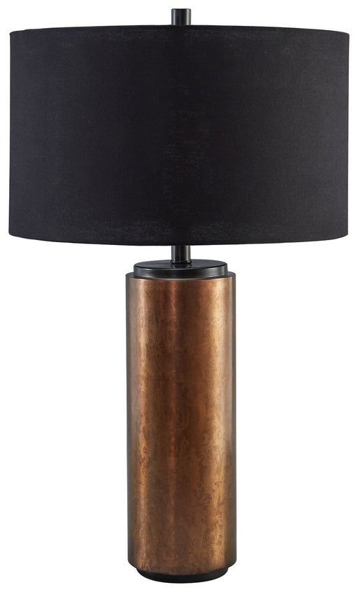 Hildry - Antique Brass Finish - Metal Table Lamp Cleveland Home Outlet (OH) - Furniture Store in Middleburg Heights Serving Cleveland, Strongsville, and Online