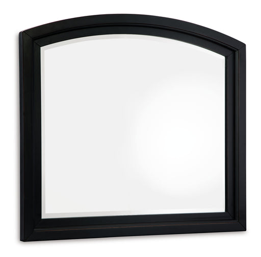 Chylanta - Black - Bedroom Mirror Cleveland Home Outlet (OH) - Furniture Store in Middleburg Heights Serving Cleveland, Strongsville, and Online