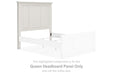 Grantoni - White - Queen Headboard Panel Cleveland Home Outlet (OH) - Furniture Store in Middleburg Heights Serving Cleveland, Strongsville, and Online