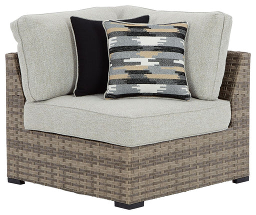 Calworth - Beige - Corner With Cushion (Set of 2) Cleveland Home Outlet (OH) - Furniture Store in Middleburg Heights Serving Cleveland, Strongsville, and Online