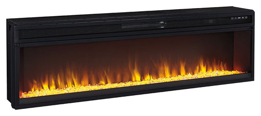 Entertainment - Black - Wide Fireplace Insert Cleveland Home Outlet (OH) - Furniture Store in Middleburg Heights Serving Cleveland, Strongsville, and Online