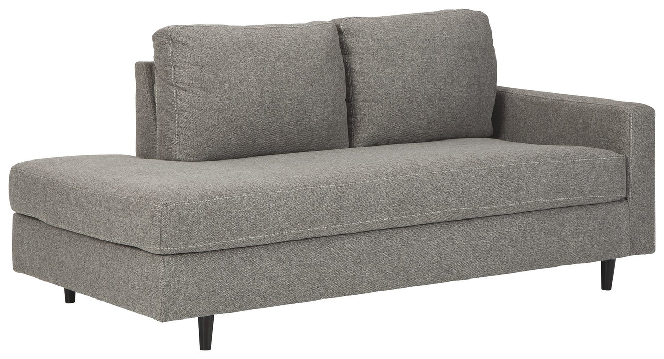 Lyman - Graphite - Raf Corner Chaise Cleveland Home Outlet (OH) - Furniture Store in Middleburg Heights Serving Cleveland, Strongsville, and Online
