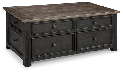 Tyler - Grayish Brown / Black - Lift Top Cocktail Table Cleveland Home Outlet (OH) - Furniture Store in Middleburg Heights Serving Cleveland, Strongsville, and Online