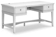 Kanwyn - Whitewash - Home Office Storage Leg Desk Cleveland Home Outlet (OH) - Furniture Store in Middleburg Heights Serving Cleveland, Strongsville, and Online