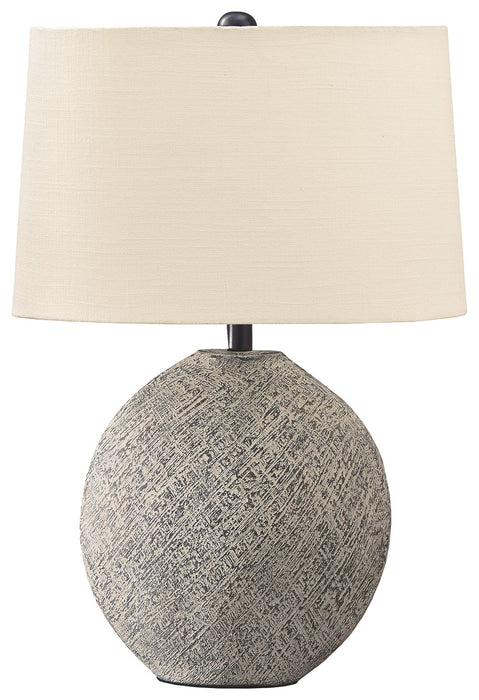 Harif - Beige - Paper Table Lamp Cleveland Home Outlet (OH) - Furniture Store in Middleburg Heights Serving Cleveland, Strongsville, and Online