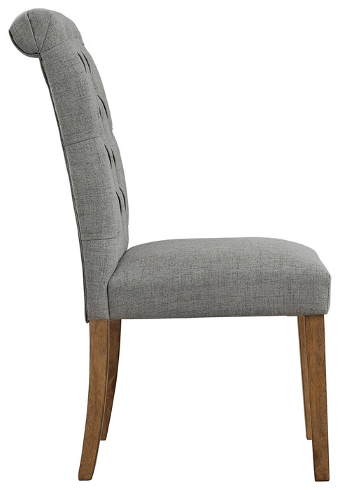 Harvina - Gray - Dining UPH Side Chair