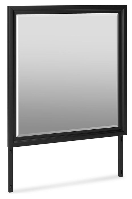 Lanolee - Black - Bedroom Mirror