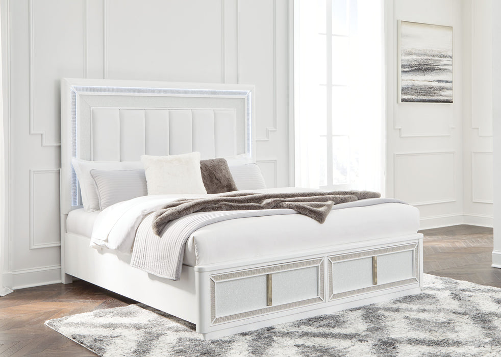 Chalanna - Upholstered Storage Bed