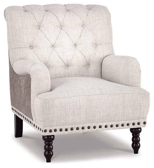 Tartonelle - Ivory / Taupe - Accent Chair Cleveland Home Outlet (OH) - Furniture Store in Middleburg Heights Serving Cleveland, Strongsville, and Online