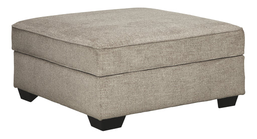 Bovarian - Stone - Ottoman With Storage Cleveland Home Outlet (OH) - Furniture Store in Middleburg Heights Serving Cleveland, Strongsville, and Online