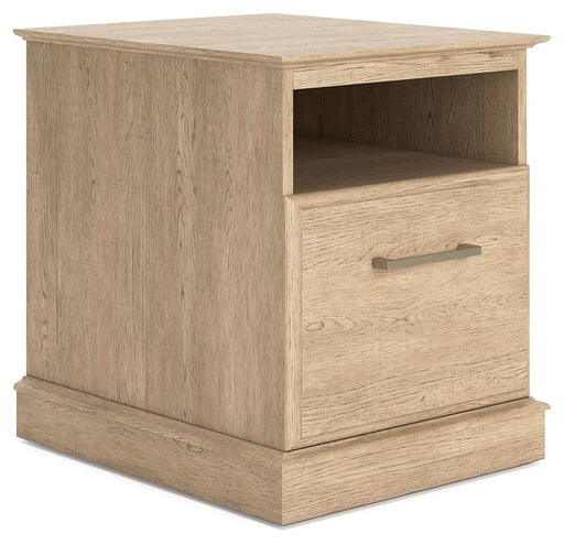 Elmferd - Light Brown - File Cabinet Cleveland Home Outlet (OH) - Furniture Store in Middleburg Heights Serving Cleveland, Strongsville, and Online