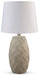 Tamner - Taupe - Poly Table Lamp (Set of 2) Cleveland Home Outlet (OH) - Furniture Store in Middleburg Heights Serving Cleveland, Strongsville, and Online