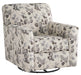 Abney - Platinum - Swivel Accent Chair Cleveland Home Outlet (OH) - Furniture Store in Middleburg Heights Serving Cleveland, Strongsville, and Online