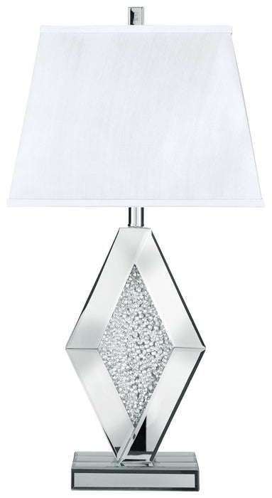 Prunella - Silver Finish - Mirror Table Lamp Cleveland Home Outlet (OH) - Furniture Store in Middleburg Heights Serving Cleveland, Strongsville, and Online