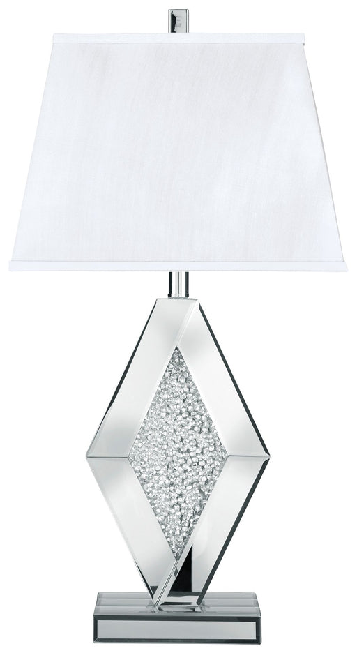 Prunella - Silver Finish - Mirror Table Lamp Cleveland Home Outlet (OH) - Furniture Store in Middleburg Heights Serving Cleveland, Strongsville, and Online