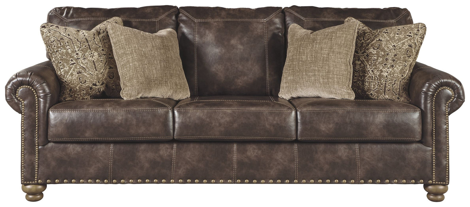 Nicorvo - Coffee - Sofa Cleveland Home Outlet (OH) - Furniture Store in Middleburg Heights Serving Cleveland, Strongsville, and Online