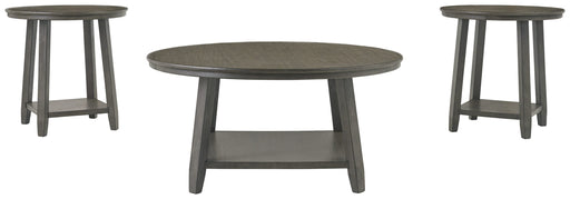 Caitbrook - Gray - Occasional Table Set (Set of 3) Cleveland Home Outlet (OH) - Furniture Store in Middleburg Heights Serving Cleveland, Strongsville, and Online