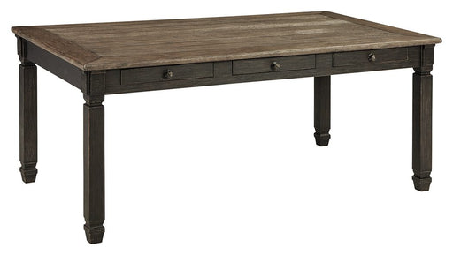 Tyler - Black / Gray - Rectangular Dining Room Table Cleveland Home Outlet (OH) - Furniture Store in Middleburg Heights Serving Cleveland, Strongsville, and Online