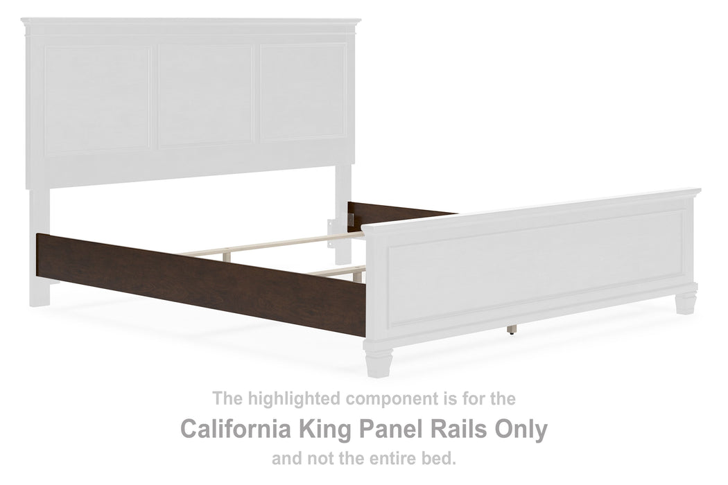 Danabrin - Brown - California King Panel Rails