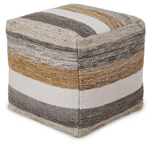 Josalind - Multi - Pouf Cleveland Home Outlet (OH) - Furniture Store in Middleburg Heights Serving Cleveland, Strongsville, and Online