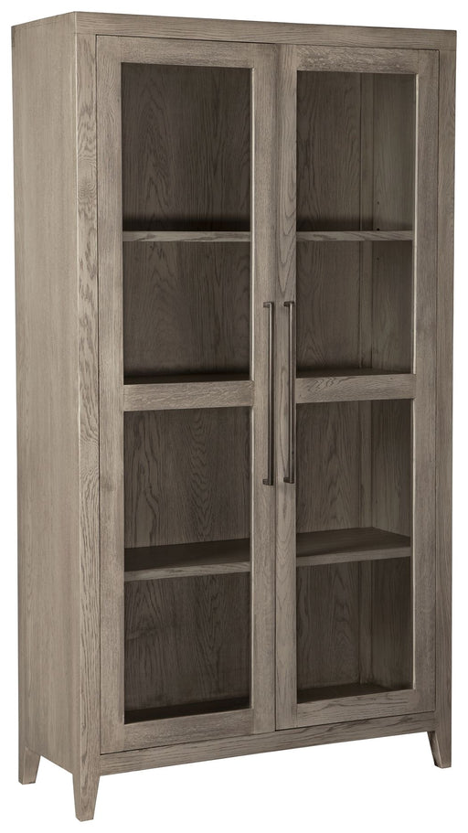Dalenville - Warm Gray - Accent Cabinet - 2 Doors Cleveland Home Outlet (OH) - Furniture Store in Middleburg Heights Serving Cleveland, Strongsville, and Online