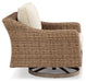 Beachcroft - Beige - Swivel Lounge Chair Cleveland Home Outlet (OH) - Furniture Store in Middleburg Heights Serving Cleveland, Strongsville, and Online