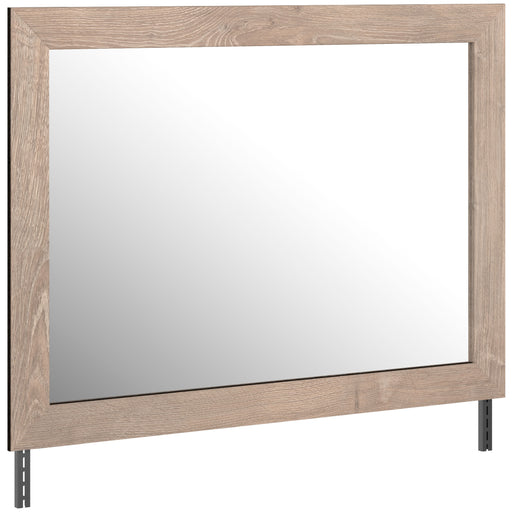 Senniberg - Light Brown / White - Bedroom Mirror Cleveland Home Outlet (OH) - Furniture Store in Middleburg Heights Serving Cleveland, Strongsville, and Online