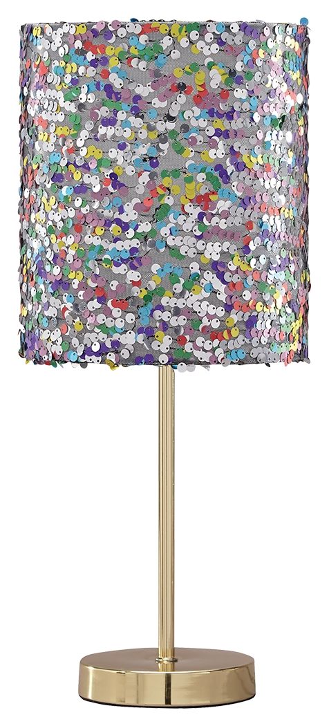 Maddy - Purple - Metal Table Lamp Cleveland Home Outlet (OH) - Furniture Store in Middleburg Heights Serving Cleveland, Strongsville, and Online
