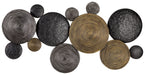 Emsley - Metallic / Black / Gray - Wall Decor Cleveland Home Outlet (OH) - Furniture Store in Middleburg Heights Serving Cleveland, Strongsville, and Online