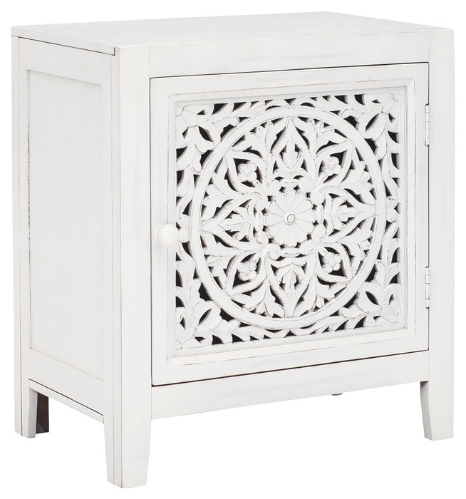 Fossil - White - Accent Cabinet Cleveland Home Outlet (OH) - Furniture Store in Middleburg Heights Serving Cleveland, Strongsville, and Online