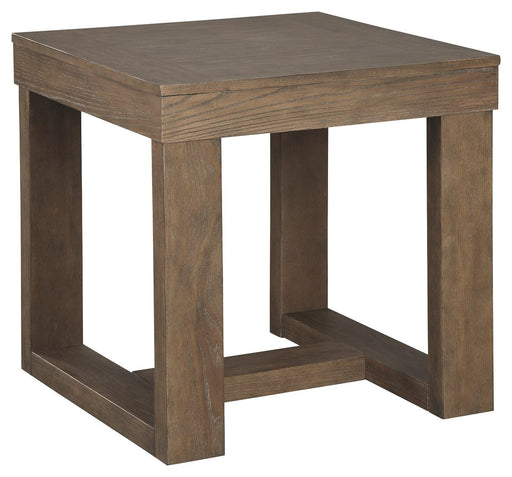 Cariton - Gray - Square End Table Cleveland Home Outlet (OH) - Furniture Store in Middleburg Heights Serving Cleveland, Strongsville, and Online