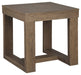 Cariton - Gray - Square End Table Cleveland Home Outlet (OH) - Furniture Store in Middleburg Heights Serving Cleveland, Strongsville, and Online