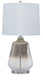 Jaslyn - Pearl Silver Finish - Glass Table Lamp Cleveland Home Outlet (OH) - Furniture Store in Middleburg Heights Serving Cleveland, Strongsville, and Online