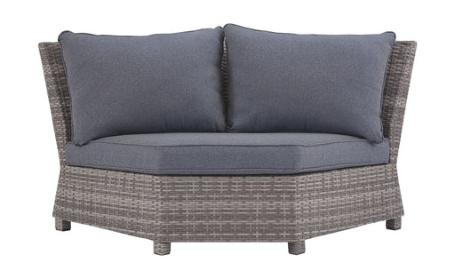 Salem Beach - Gray - 3 Pc. - Sectional Lounge Cleveland Home Outlet (OH) - Furniture Store in Middleburg Heights Serving Cleveland, Strongsville, and Online