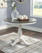 Nelling - White / Brown / Beige- Dining Room Table Cleveland Home Outlet (OH) - Furniture Store in Middleburg Heights Serving Cleveland, Strongsville, and Online