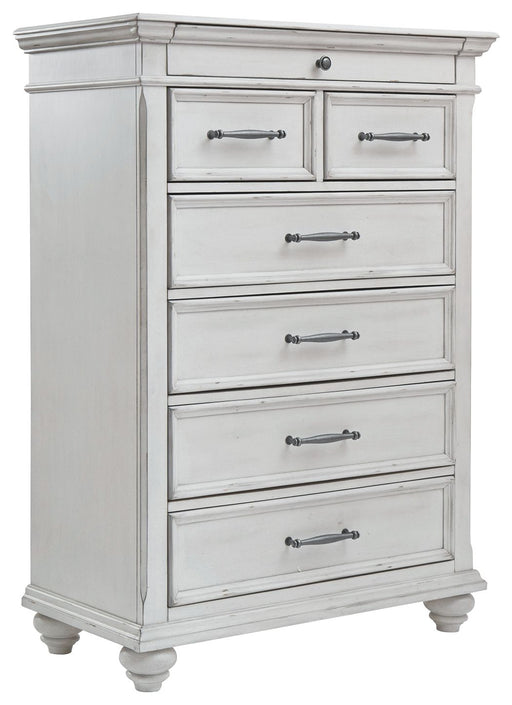 Kanwyn - Whitewash - Chest Cleveland Home Outlet (OH) - Furniture Store in Middleburg Heights Serving Cleveland, Strongsville, and Online