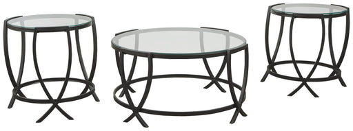Tarrin - Black - Occasional Table Set (Set of 3) Cleveland Home Outlet (OH) - Furniture Store in Middleburg Heights Serving Cleveland, Strongsville, and Online