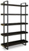 Kevmart - Grayish Brown / Black - Bookcase Cleveland Home Outlet (OH) - Furniture Store in Middleburg Heights Serving Cleveland, Strongsville, and Online