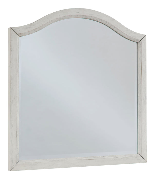 Robbinsdale - Antique White - Vanity Mirror Cleveland Home Outlet (OH) - Furniture Store in Middleburg Heights Serving Cleveland, Strongsville, and Online