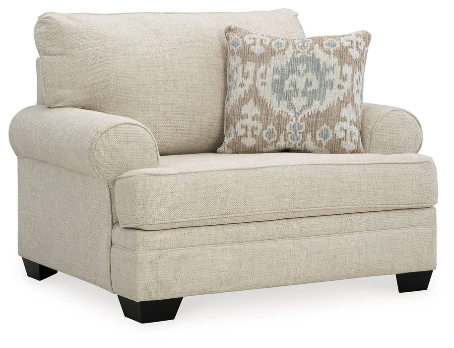 Rilynn - Linen - Chair And A Half Cleveland Home Outlet (OH) - Furniture Store in Middleburg Heights Serving Cleveland, Strongsville, and Online