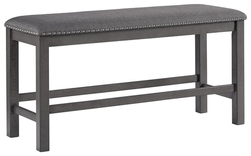 Myshanna - Gray - Double Uph Bench Cleveland Home Outlet (OH) - Furniture Store in Middleburg Heights Serving Cleveland, Strongsville, and Online