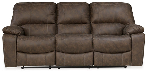 Kilmartin - Chocolate - Reclining Sofa Cleveland Home Outlet (OH) - Furniture Store in Middleburg Heights Serving Cleveland, Strongsville, and Online