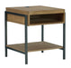 Fridley - Brown / Black - Rectangular End Table Cleveland Home Outlet (OH) - Furniture Store in Middleburg Heights Serving Cleveland, Strongsville, and Online