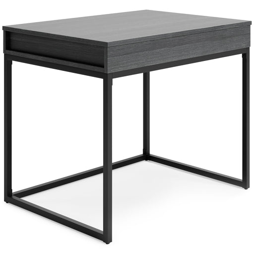 Yarlow - Black - Home Office Lift Top Desk Cleveland Home Outlet (OH) - Furniture Store in Middleburg Heights Serving Cleveland, Strongsville, and Online