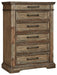 Markenburg - Brown - Six Drawer Chest Cleveland Home Outlet (OH) - Furniture Store in Middleburg Heights Serving Cleveland, Strongsville, and Online