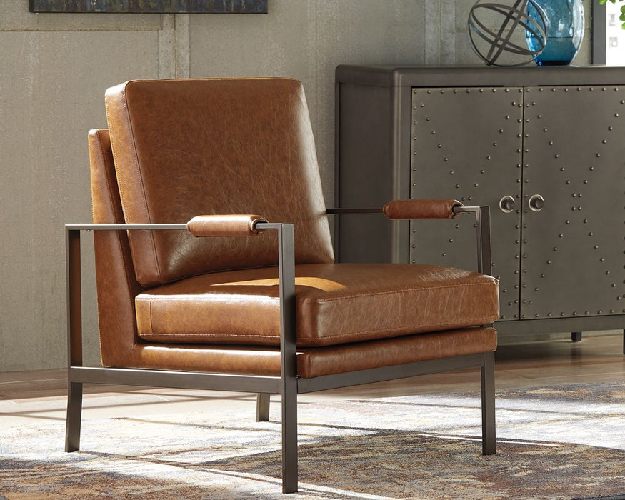 Peacemaker - Brown - Accent Chair Cleveland Home Outlet (OH) - Furniture Store in Middleburg Heights Serving Cleveland, Strongsville, and Online