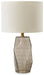 Taylow - Gray - Glass Table Lamp Cleveland Home Outlet (OH) - Furniture Store in Middleburg Heights Serving Cleveland, Strongsville, and Online